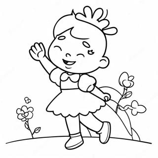 Eventyrlig Pinkalicious Farvelaegningssiden 84290-25414