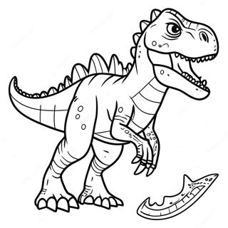 Fierce Indominus Rex Farvelaegningssiden 84599 25651