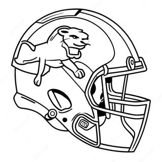 Detroit Lions Logo Farvelaegningsside 84803-25812