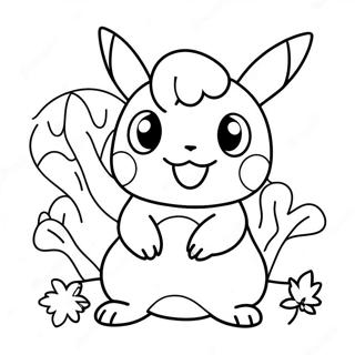 Pokemon Halloween Farvelaegningsside 84929-25989