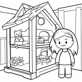 Gabbys Magiske Dukkehus Farvelaegningssiden 85009-26065