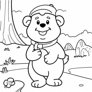 Eventyrlige Berenstain Bears Farvelaegningssiden 85032-26076