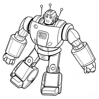 Heroisk Redningsrobot Farvelaegningsside 85083 26114