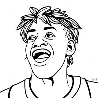 Ja Morant I Aktion Farvelaegningsside 85211 26214