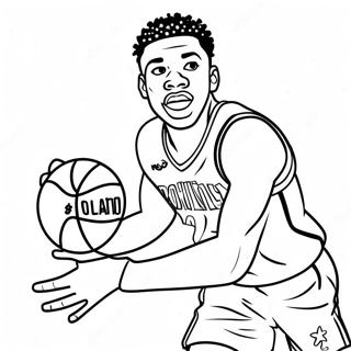 Ja Morant I Aktion Farvelaegningsside 85211 26216