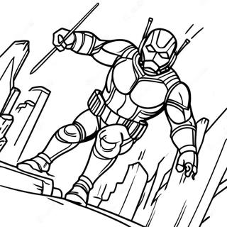 Myre Mand I Aktion Farvelaegningssider 85390-26352