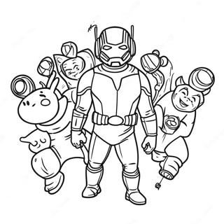 Myre Mand Med Venner Farvelaegningssider 85391-26356