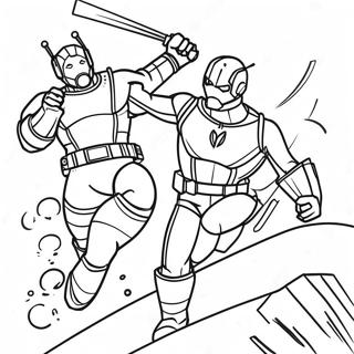 Myre Mand Der Kaemper Mod Skurke Farvelaegningssider 85393-26362