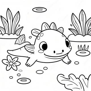 Axolotl Farvelægningsider