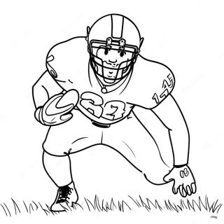 Chicago Bears Spiller I Aktion Farvelaegningssider 85853-26712