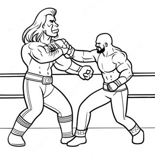 Wwe Brydere I Aktion Farvelaegningsside 86032-26852