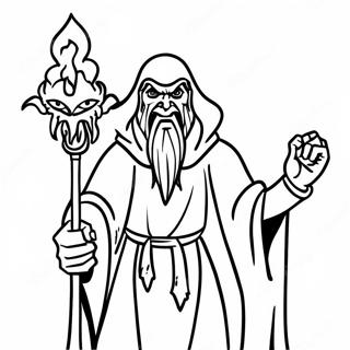 Ond Troldmand Farvelaegningsside 86519-27263