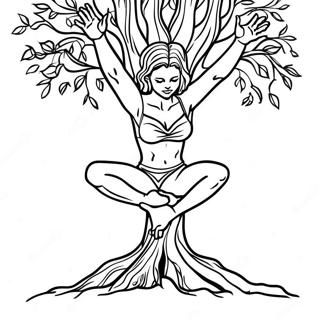 Fleksibel Trae Stilling Farvelaegningsside 87059-27668