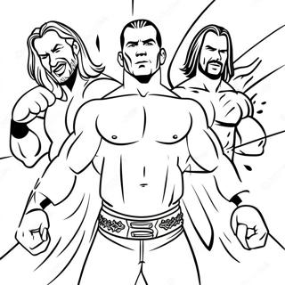 Wwe Superstars I Aktion Farvelaegningsside 87260-27808