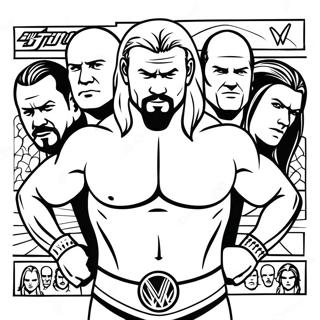 Wwe Legender Farvelaegningsside 87262-27813