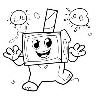 Glad Wubbox Danser Farvelaegningsside 87521 28018