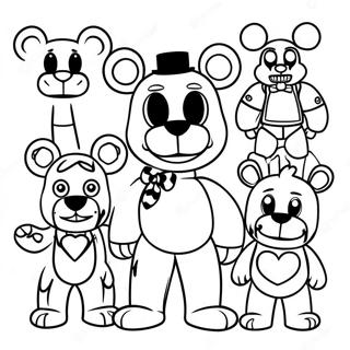 Five Nights At Freddys Farvelaegningsside 87747-28183