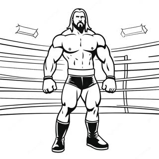 3d Triple H I Ringen Farvelaegningsside 87957 28359