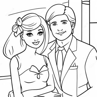 Barbie Og Ken Farvelaegningsside 87979-28364