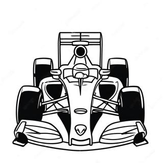 Formel 1 Bil Racing Farvelaegningsside 88005 28563