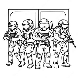 Swat Team Farvelaegningsside 88031-28403