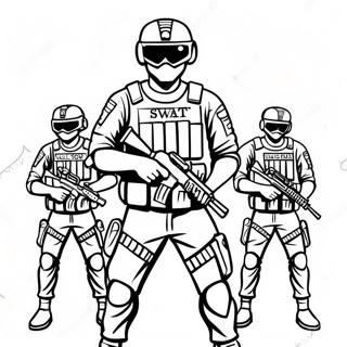 Swat Team Farvelaegningsside 88031-28581