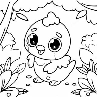 Hatchimal I En Magisk Have Farvelaegningsside 88085-28629