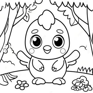 Hatchimal I En Magisk Have Farvelaegningsside 88085-28630