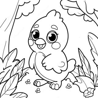 Hatchimal I En Magisk Have Farvelaegningsside 88085-28632