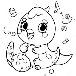 Glad Hatchimal Der Leger Med Legetoj Farvelaegningsside 88086-28636