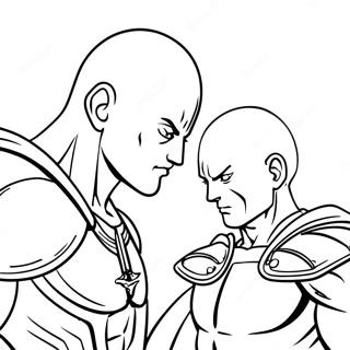 Saitama Vs Boros Farvelaegningsside 88625-29054