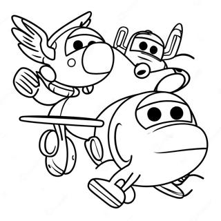 Super Vinger Teamwork Farvelaegningsside 89215-29502