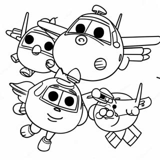 Super Vinger Teamwork Farvelaegningsside 89215-29504