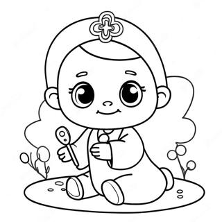 Sod Baby Dab Farvelaegningsside 89240-29520