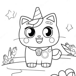 Unikitty Farvelaegningsside 89368-29615