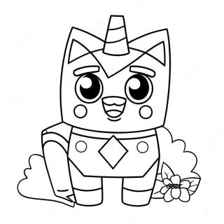 Unikitty Farvelaegningsside 89368-29616