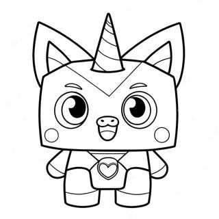 Glad Unikitty Farvelaegningsside 89369-29617