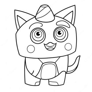 Glad Unikitty Farvelaegningsside 89369-29618