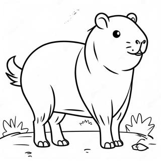 Capybara Farvelaegningsside 90324-30355