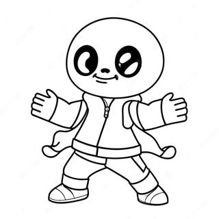 Chibi Sans Farvelaegningsside 90587-30569