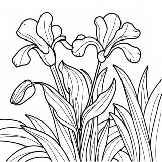 Van Gogh Irisser Farvelaegningsside 90841-30765