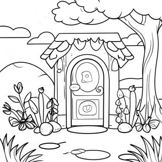 Garten Of Banban 5 Farverigt Eventyr Farvelaegningsside 91174-31085