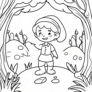 Garten Of Banban 5 Farverigt Eventyr Farvelaegningsside 91174-31087