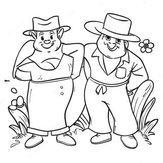 Garten Of Banban 5 Sjove Figurer Farvelaegningsside 91175-31090