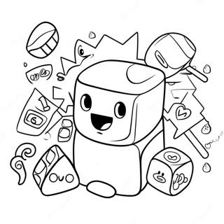 Legesyg Alphablocks Farvelaegningsside 91814-31593