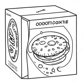 Farverig Girl Scout Smakageaeske Farvelaegningsside 92069-31789