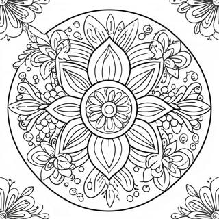 Rangoli Farvelaegningsside 92168-31864