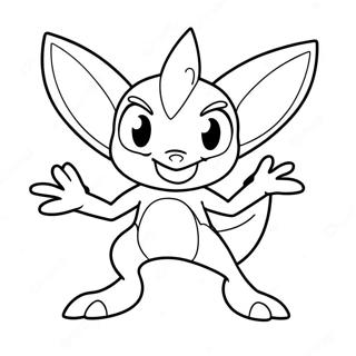 Eventyrlig Greninja Farvelaegningsside 92714-32297