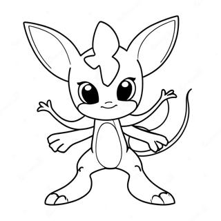 Eventyrlig Greninja Farvelaegningsside 92714-32298