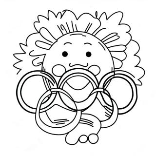 Olympisk Farvelaegningsside 92787-32344